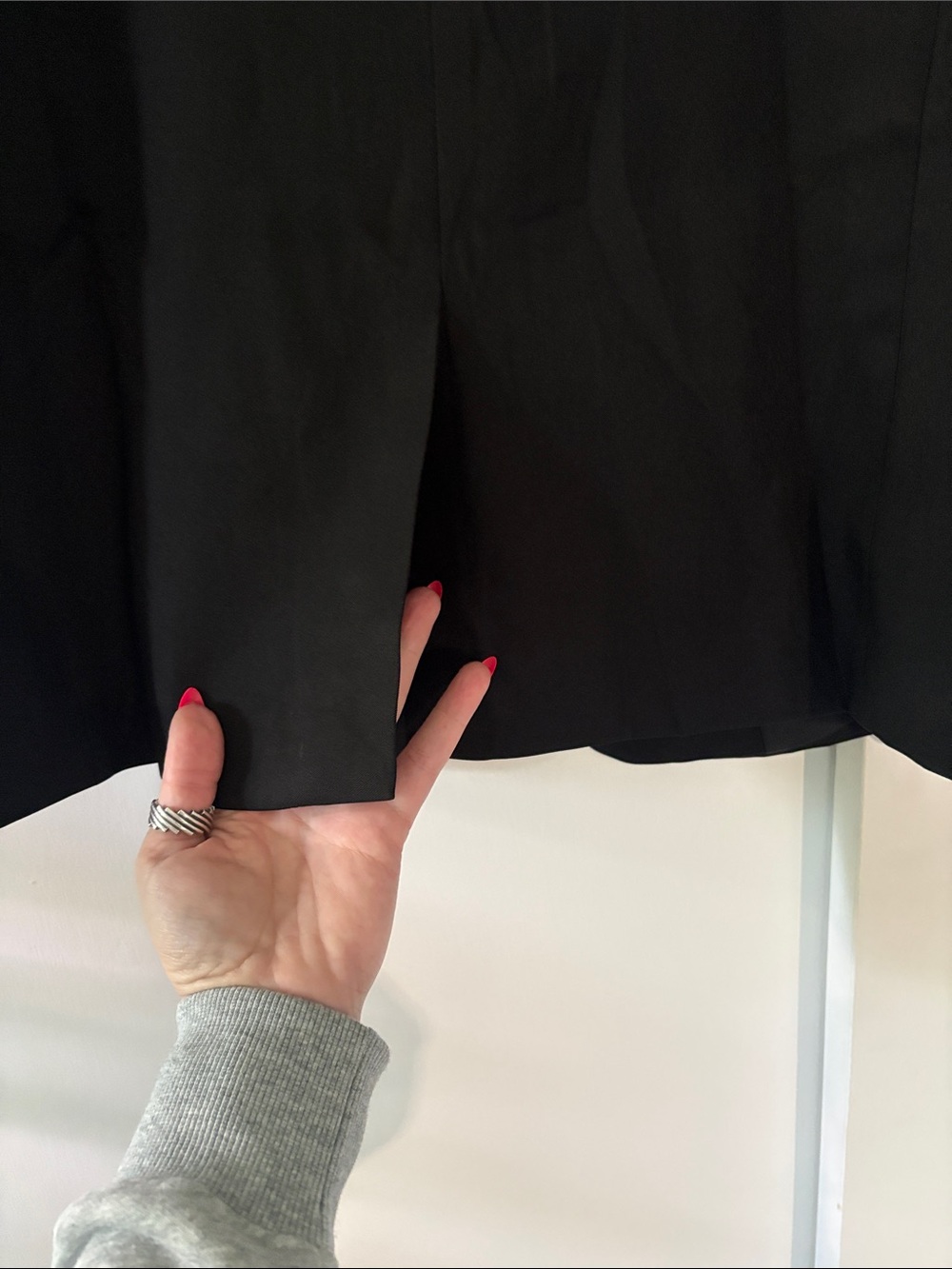 NWT Merokeety size large Women’s Black Tailored Blazer Jacket - Picture 4 of 5